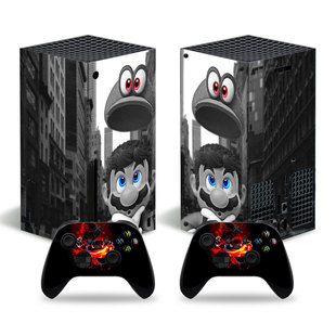 手柄保护膜马里奥动漫款 可定制 seriesX主机贴纸XSX主机 适用Xbox
