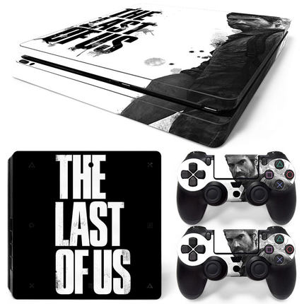 PS4slim贴纸美国末日 只狼款PS4薄机贴膜机身手柄卡通贴支持定制