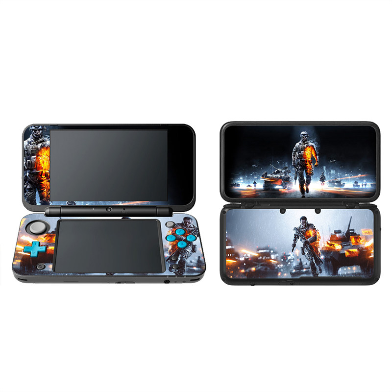 适用于任天堂2DSLL掌机贴纸2DS XL外壳贴膜卡通个性磨砂贴