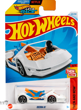 2024N-221号 DEORA III 白色 风火轮火辣小跑车hotwheels