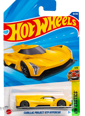 2025D-99号 凯迪拉克PROJECT GTP HYPERCAR黄色风火轮hotwheels