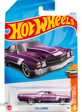 超宝132号 '71 EL CAMINO风火轮火辣小跑车hotwheels