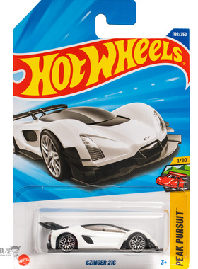 2025P-192号 CZINGER 21C 辛格 白色 风火轮火辣小跑车hotwheels
