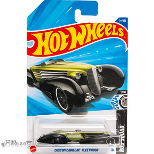 绿色 CUSTOM凯迪拉克FLEETWOOD 风火轮hotwheels 24号 2025A