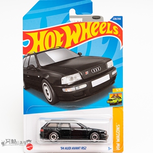 2022P-228号 '94 奥迪AVANT RS2 黑色风火轮火辣小跑车hotwheels