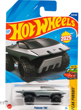 2025Q-248号 POLESTAR TRX 极星 灰色 风火轮火辣小跑车hotwheels