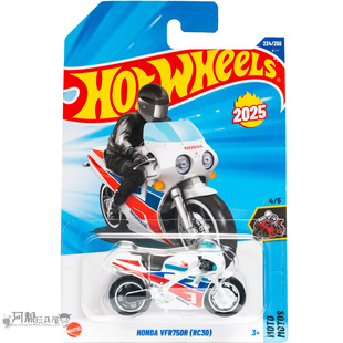 2025M-224号 本田VFR750R(RC30) 白色 风火轮火辣小跑车hotwheels