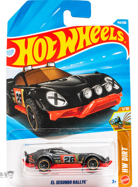 2026G-145号 EL SEGUNDO RALLYE 黑色 风火轮火辣小跑车hotwheels