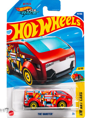 2025H-35号 THE VANSTER 红色 风火轮火辣小跑车hotwheels