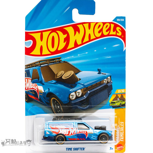 2026E-109号 TIME SHIFTER 蓝色 风火轮火辣小跑车hotwheels