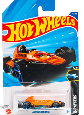 2025L-64号 ARROW DYNAMIC 橙色 风火轮火辣小跑车hotwheels
