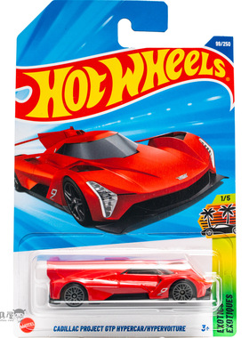 2025M-99号 凯迪拉克PROJECT GTP HYPERCAR 红色 风火轮hotwheels