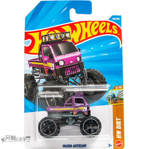 146号 MAZDA AUTOZAM 马自达 紫红色 风火轮小车hotwheels
