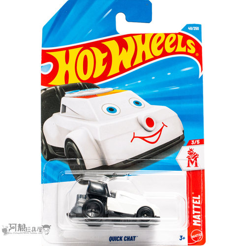 2026G-49号 QUICK CHAT 电话车 黑色 风火轮火辣小跑车hotwheels