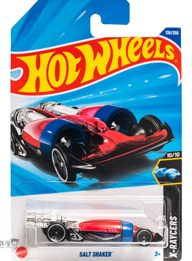 2025P-136号 SALT SHAKER 红蓝色 风火轮火辣小跑车hotwheels