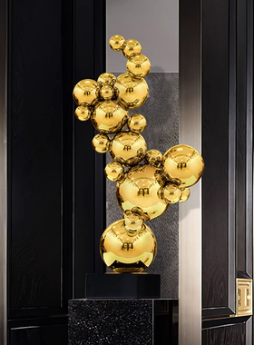 合金电视柜入户玄关马到成功摆件