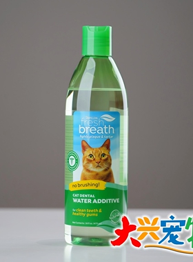 美国 Tropiclean多美洁 清新口气预防结石洁齿水●猫用漱口水 1瓶