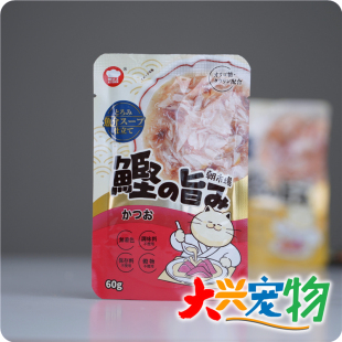 日本 地狱厨房 朝市场 鲣の旨み系列●零食猫罐头 成猫用餐包 60g