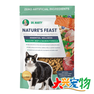 主食冻干猫粮 美国 生食系列 自然盛宴 340g Dr.Marty奇迹博士
