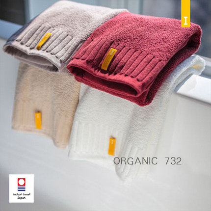 日本今治毛巾IKEUCHI池内ORGANIC 732厚实 耐用 耐洗方巾毛巾浴巾