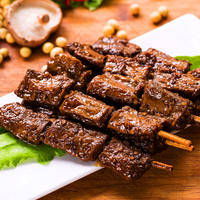 Qishansu Food's vegetarian lamb kebabs are genuine Buddhist vegetarian dishes that imitate meat. They are made of pure vegetarian meat and artificial meat. Free shipping for orders over 1,000 thumbnail 2