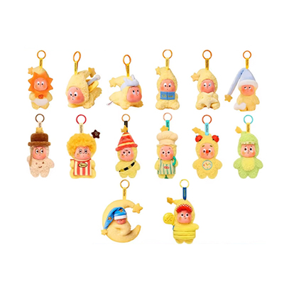 POPMART泡泡玛特123星星人系列毛绒挂件我们都是星人盲盒手办潮玩