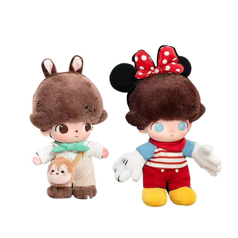 DIMOO WORLD迪士尼系列搪胶毛绒钥匙圈盲盒