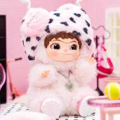 现货顺丰wakuku限量吊卡系列豹纹629定制MINISO新品正品无牙仔小