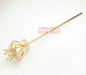 皇族国王女王选美新娘男女cos权杖手杖水晶球动漫儿童成人颁奖