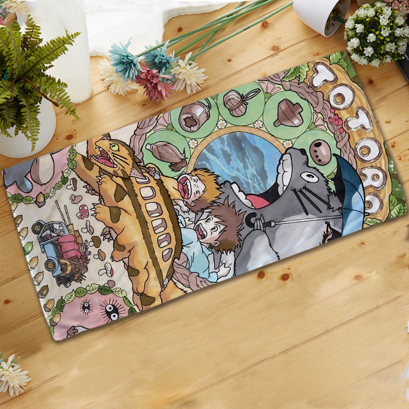 动漫毛巾龙猫印花洗脸巾浴巾二次元周边宫崎骏小清新插画来图定做