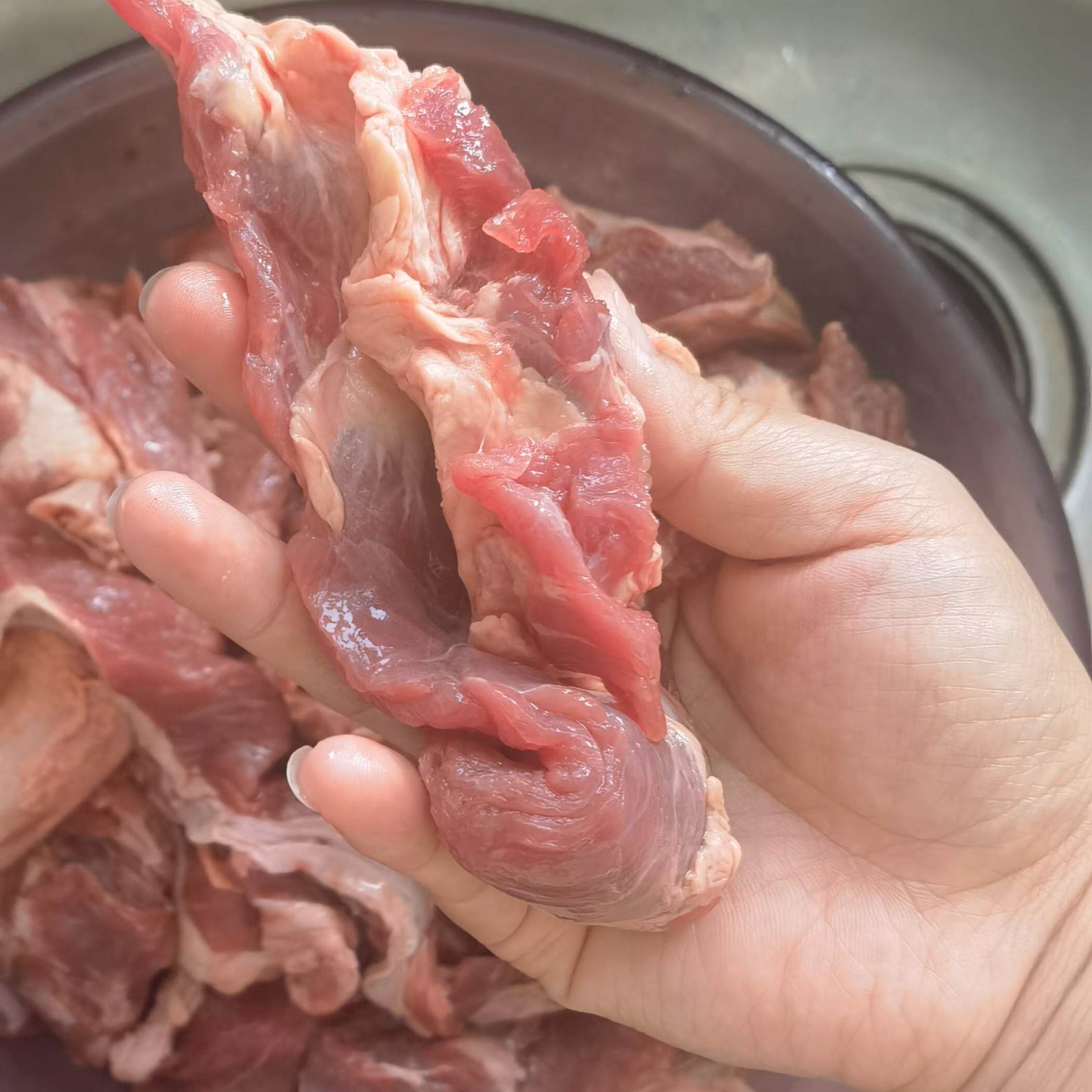 原味原切牛肉剃骨肉牛排红烧卤肉牛排边角料饭店快餐牛键牛筋正宗