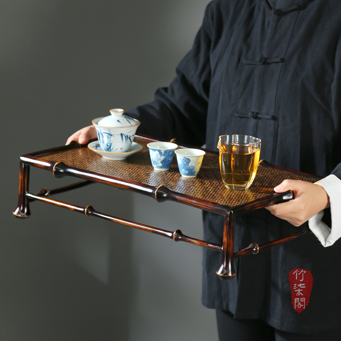 筇竹家具榻榻米茶桌炕几茶台茶几