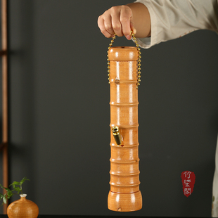 天然竹根水烟斗竹子烟杆水烟桶大碌竹便携水过滤烟筒烟袋烟壶烟具