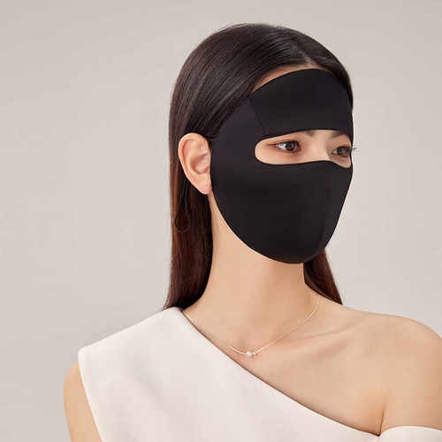 冰丝夏季护眼角透气薄款防晒口罩