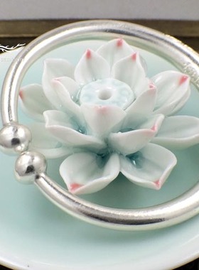 纯手工青琐记足银999女