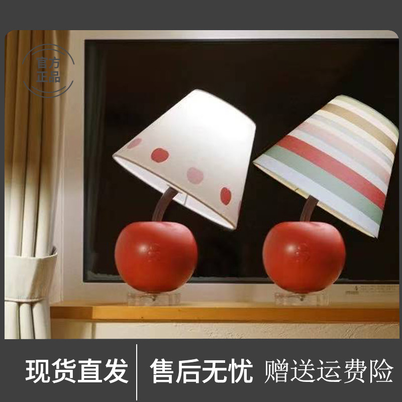 tagi.歪歪头苹果小夜灯可爱床头氛围灯玄关装饰USB艺术风格台灯