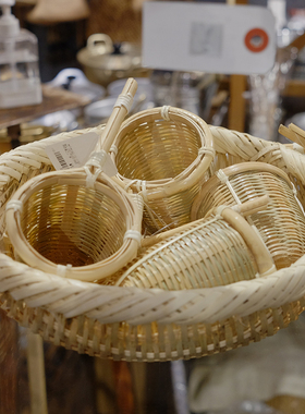 松野屋 竹编茶滤茶漏 荒物职人手作 日本直邮