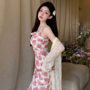 三亚风沙滩裙裙子仙女度假大理洱海绝美连衣裙适合海边拍照的裙子