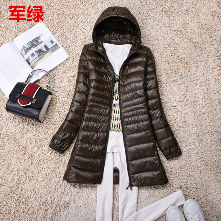 唯品会特卖断码清仓特价处理轻薄白鸭绒羽绒服女装品牌正品春秋冬