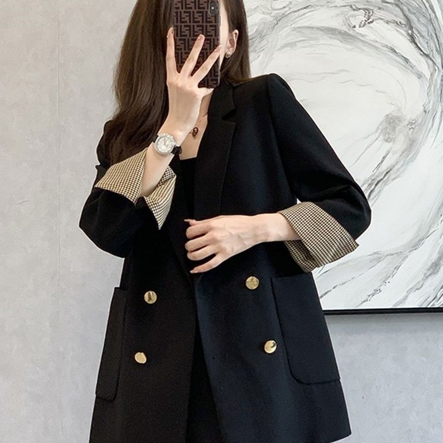 唯品会特卖清仓特价处理断码修身小西装女装品牌正品春秋新款外套