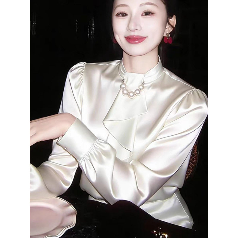 唯品会特卖清仓特价处理断码长袖真丝衬衫女装品牌正品春秋夏新款