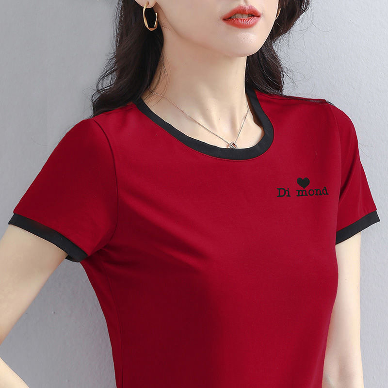 潮唯品会特卖清仓特价处理断码女装短袖纯棉t恤体恤品牌正品上衣