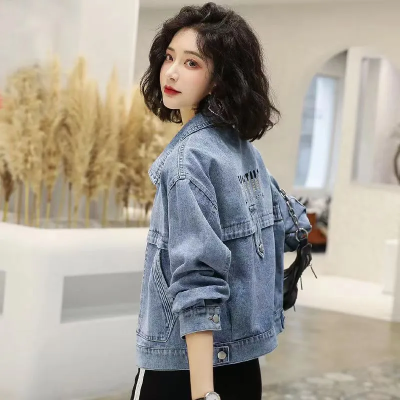 潮唯品会特卖清仓特价处理断码女装牛仔风衣品牌正品春秋新款外套