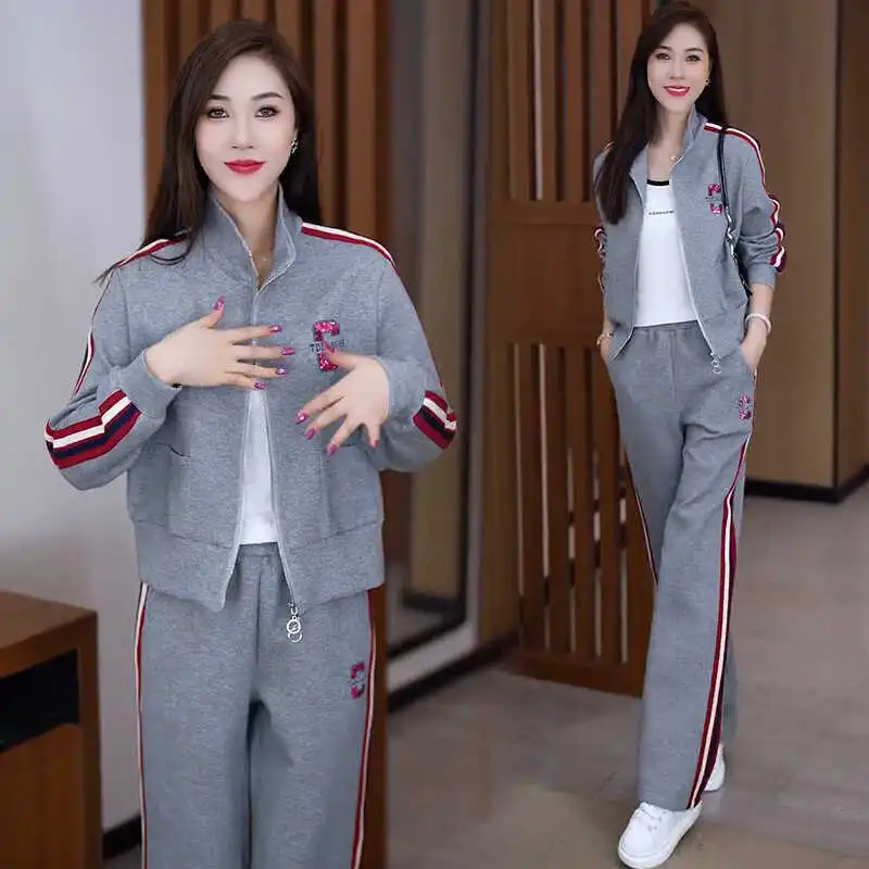 唯品会特卖清仓特价处理断码运动长裤套装女装品牌正品春秋冬新款