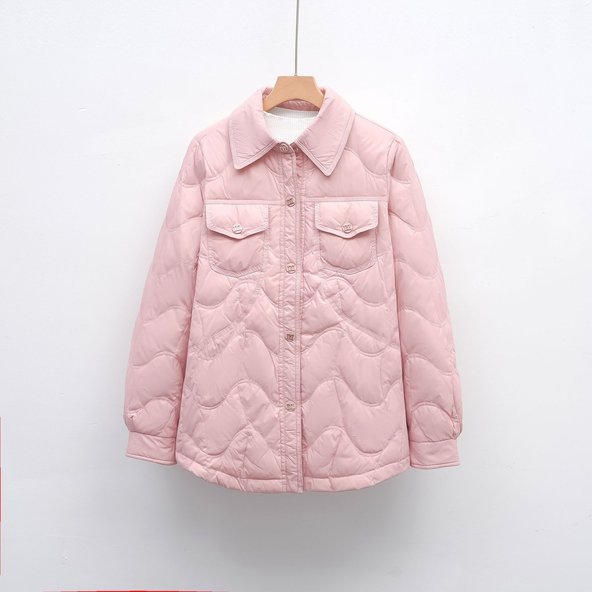 唯品会特卖断码清仓特价处理轻薄白鸭绒羽绒服女装品牌正品春秋