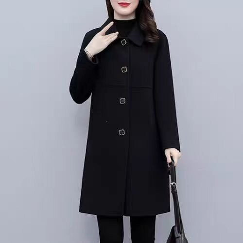 潮唯品会特卖断码加棉加厚毛呢外套大衣清仓特价处理女装品牌正品