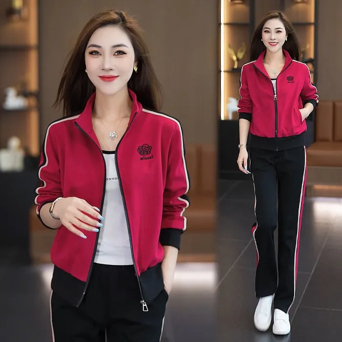 唯品会特卖清仓特价处理断码运动长裤套装女装品牌正品春秋冬新款