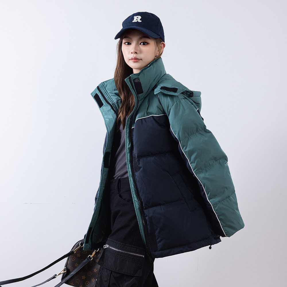 唯品会特卖断码清仓特价处理加厚白鸭绒羽绒服女装品牌正品春秋冬