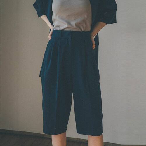 惠奈纯色休闲现货CLANE松本女