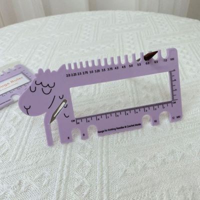 卡乐织测量毛线小样密度尺